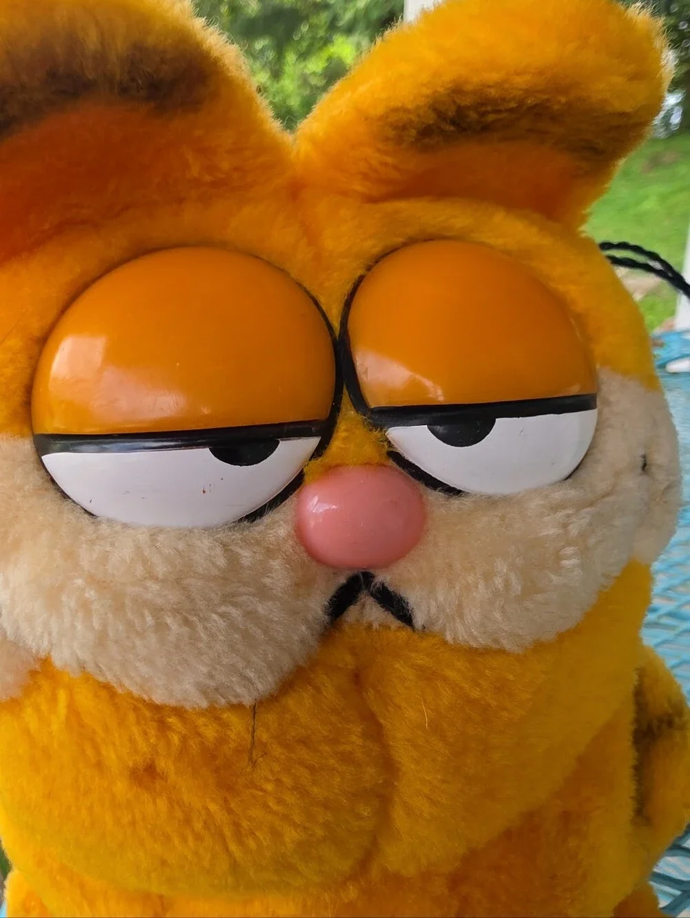 Garfield Vintage 80s Plush Toy Dakin 1981 Plush Cat Toy Jim Davis